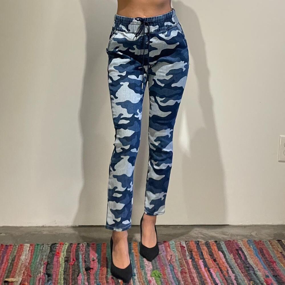 Blue Camo Pants